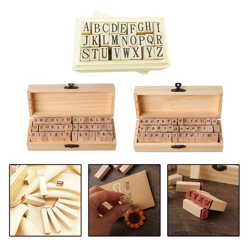 Lettres alphabet en bois - lettres,