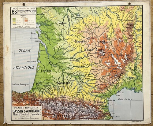 Ancienne carte scolaire - 🌍,