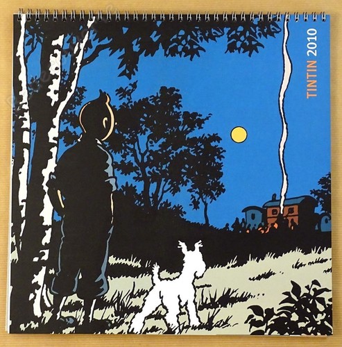Herge calendrier tintin - tintin, 2010