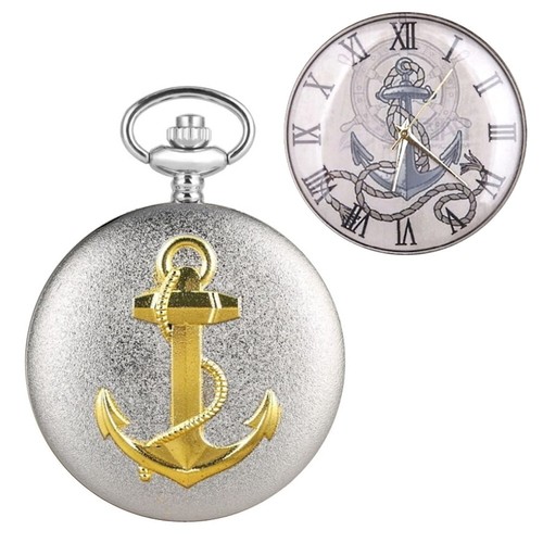 Montre gousset ancre bateau - gousset,