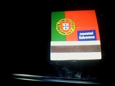 boite étui d'allumettes hotel