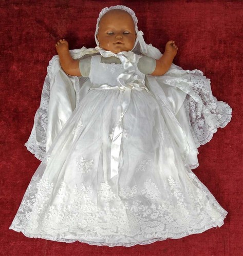 Robe bapteme dentelle - de,