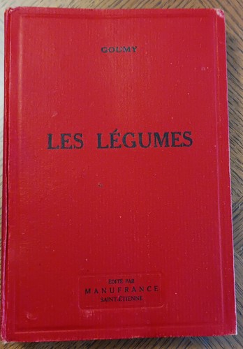 Livre ancien les légumes - légumes", de