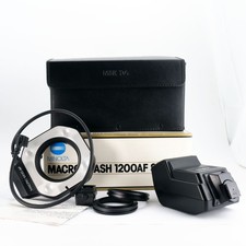 Minolta Flash Macro AF1200 N set (for parts or repair)