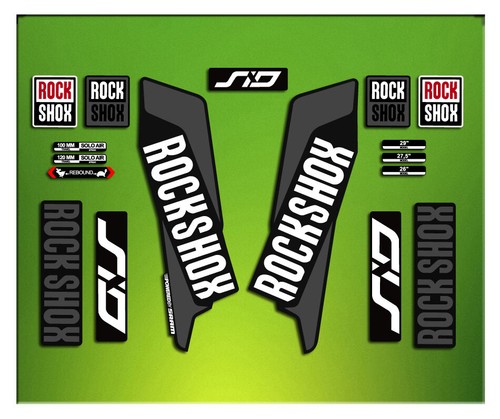 Autocollants fourche rock - de,