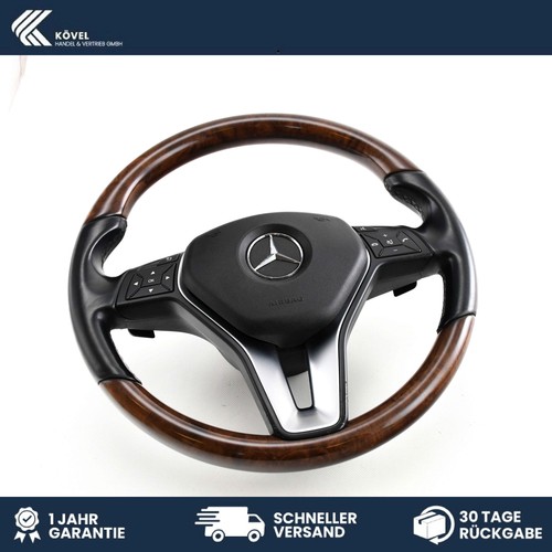 Volant bois avec paddles et - en,