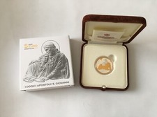 Vaticano 5€ Argent Dorure Or 24 Carat I Dodici Apostoli, S. Giovanni 2023