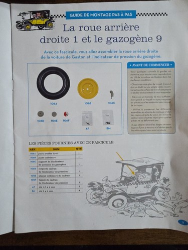 Construisez voiture de - la,