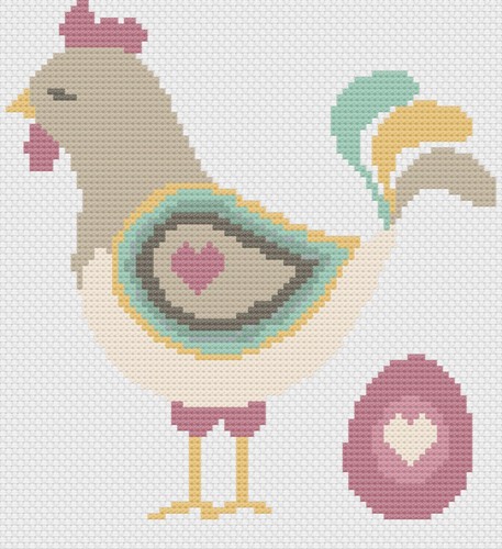 Kit broderie point de - de,