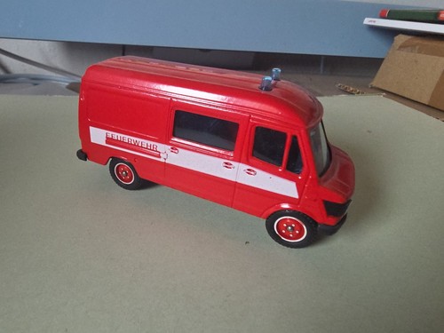 Mercedes 407d pompiers solido - 407d,