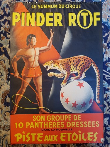 Affiche cirque litho - affiche, 1960s]