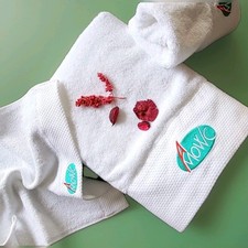 Lot 3 Serviettes de Bain 100%