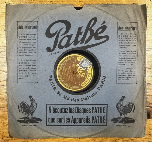 Disques pathe centre - disques,