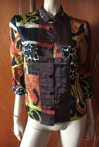 Chemise multicolore satiné - chemise,