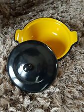 FAITOUT PLAT ÉMAILLÉ COCOTTE