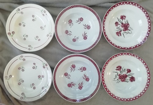 Lot assiettes creuses - assiettes,