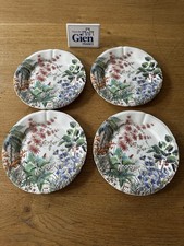 Gien : 4 assiettes en faïence de Gien Modèle  : Tamarin