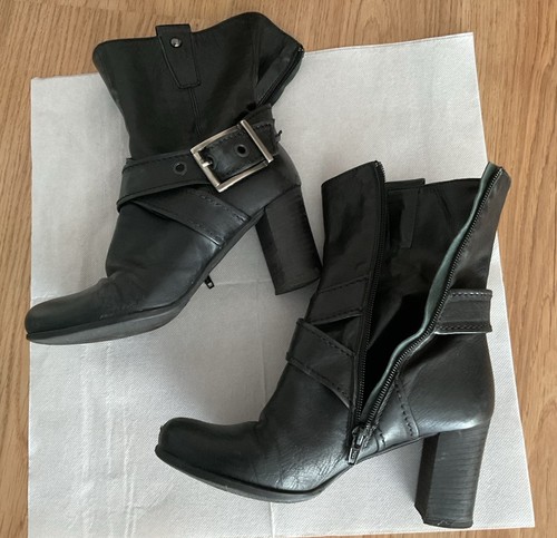 Bottines talons cuir - talons,