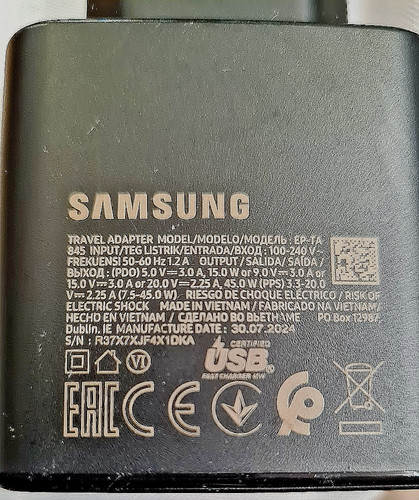 Samsung chargeur usb 45w - samsung,