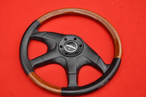 Volant combiné cuir - , et