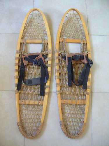 Ancienne paire raquettes - , à