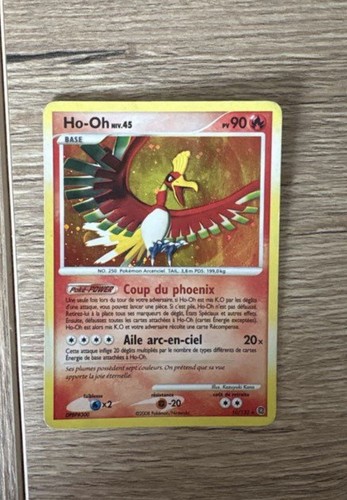 Carte pokemon oh - pokemon, ho-oh