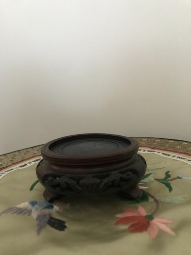 Socle support bois vase - socle,