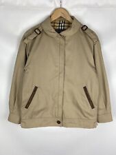 Veste Harrington femme vintage doublée à carreaux nova Burberry taille 10