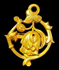 PENDENTIF ANCIEN ART NOUVEAU