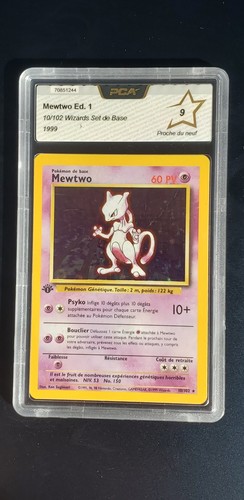 Carte pokémon mewtwo holo - carte, set