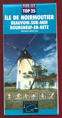 Carte ign serie bleue 1125 - serie,
