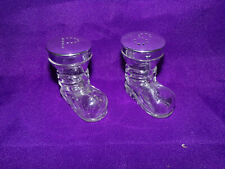 Salière Poivrière en verre "