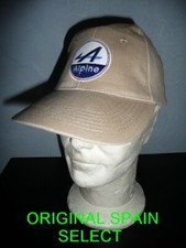 Casquette beige ALPINE ( RENAULT A110 R5 rallye côte circuit VHC VHRS RACING R