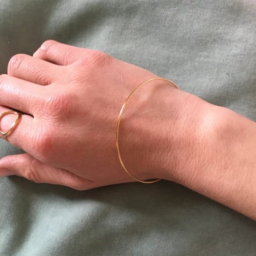Bracelet rigide jonc - , fil