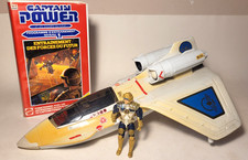 MATTEL 1986 VAISSEAU CAPTAIN POWER POWERJET XT-7
