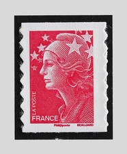 FRANCE 2008 - AUTOADHÉSIF N° 175a (4197a) MARIANNE DE BEAUJARD FEUILLE - MNH