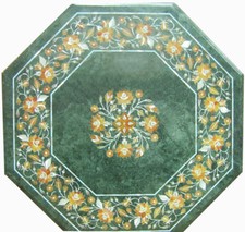 24 " Vert Marbre Table Top