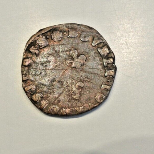 Henri double tournois 1595 - iv,