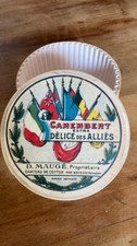 Reproduction boîte "Camembert Extra - Délice des Alliés" ww1 1914 1918 militaria
