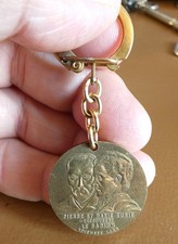 Ancien porte clé métal Ligue