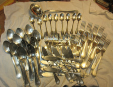 Christofle modèle Malmaison partie de ménagère 58 pièces