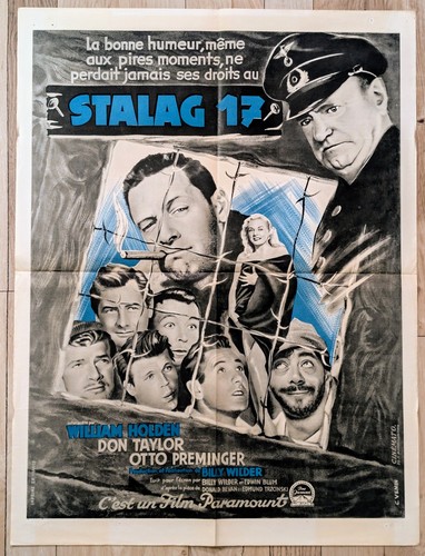 Affiche cinema stalag - affiche,