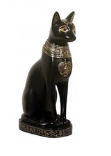 Statuette chat 29 cm Bastet