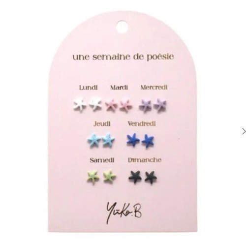 Paires boucles oreilles - 7,