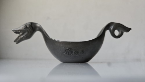 Etain coupe viking vintage - etain,