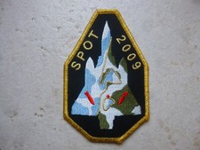 Patch Mirage 2000 2009 Armée Air Silhouette EC SPOT Escadron de Chasse