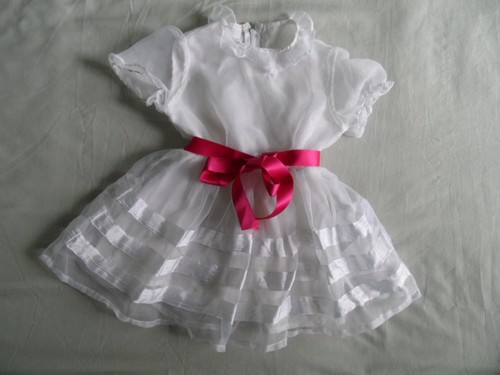 Robe blanche 2 ans - ,