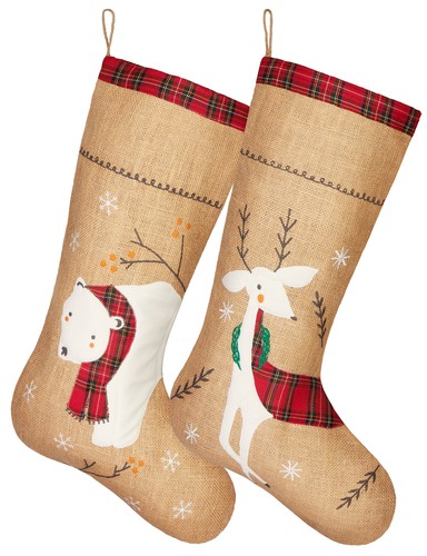 Lot bottes noël renne ours - noël,