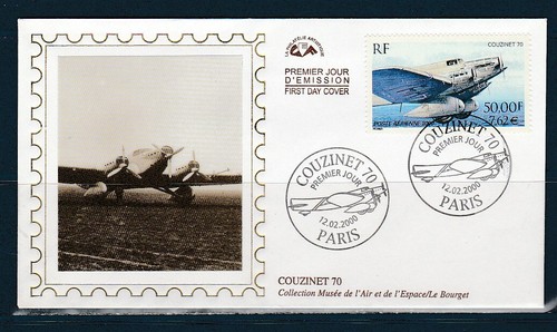 Enveloppe 1er jour avion - enveloppe,