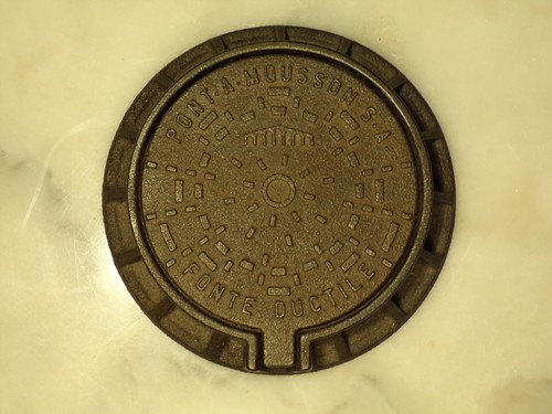 Cendrier plaque égout - cendrier, d'égout